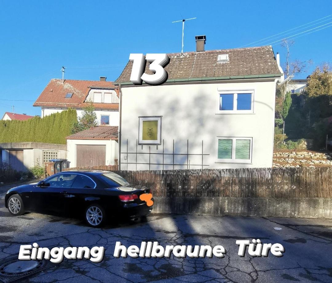 Privates Zimmer In Ruhiger Lage Heidenheim-Steinheim Am Albuch Esterno foto